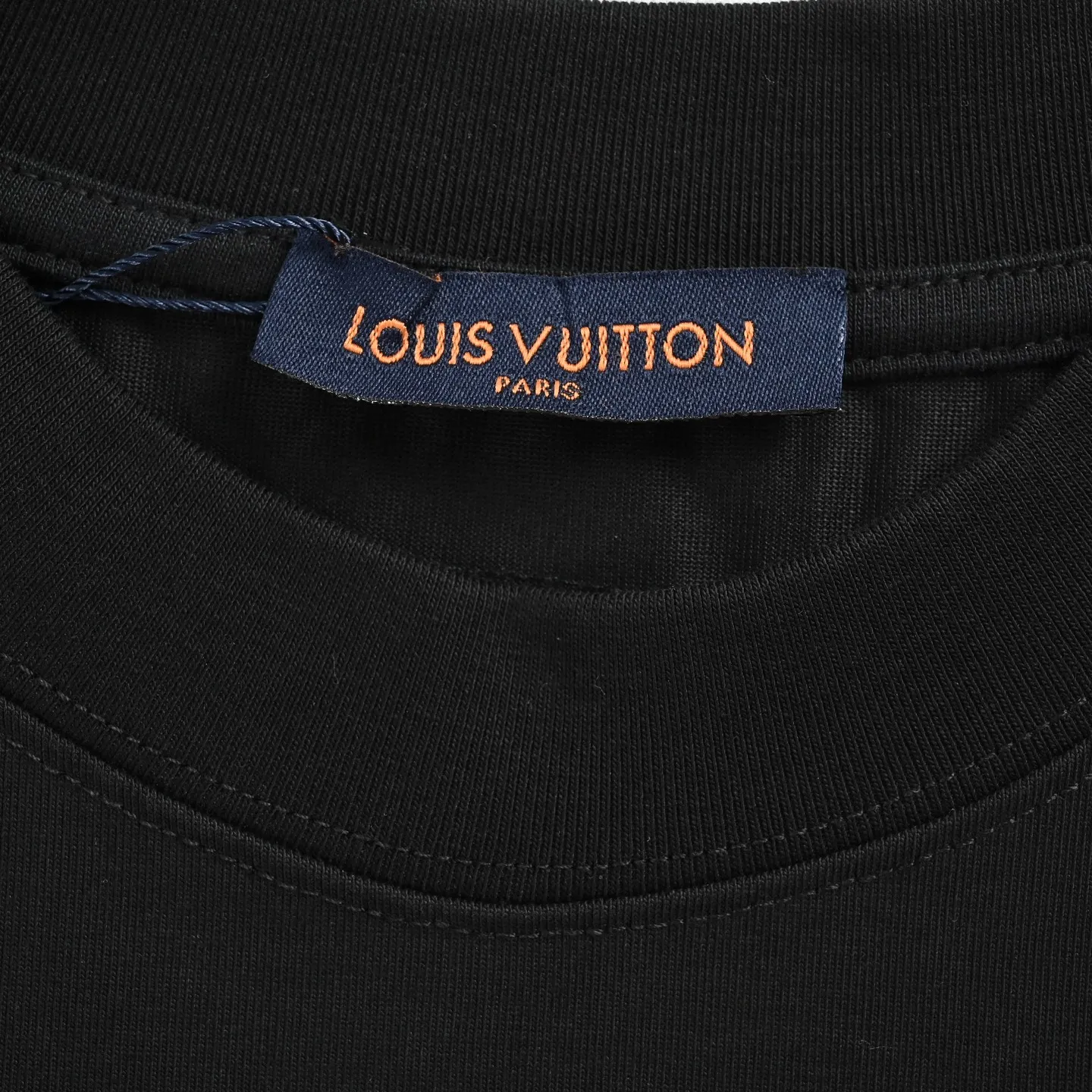 Louis Vuitton/Louis Vuitton round neck short sleeves with sunflower embroidery on the back